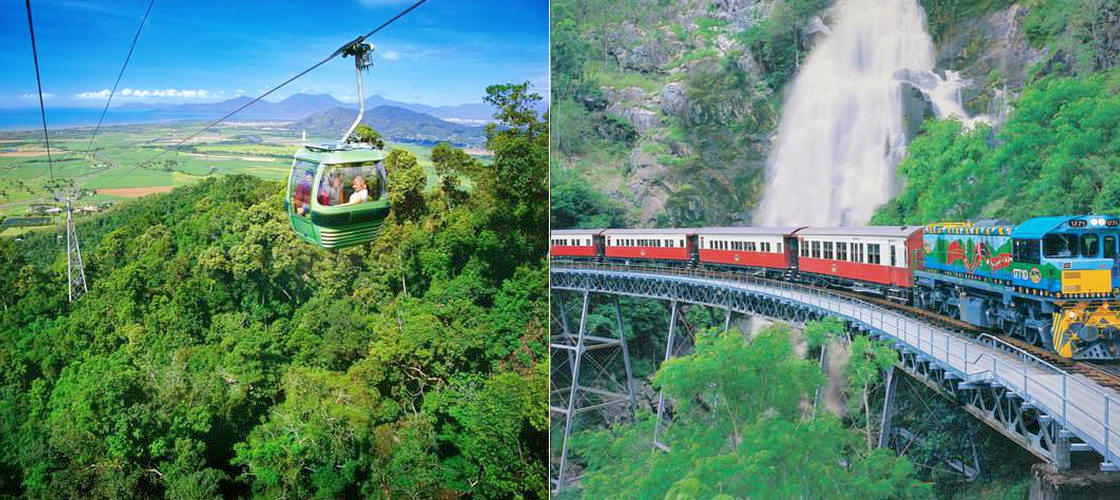 Kuranda Scenic Railway + Skyrail Rainforest Cableway - Self Drive