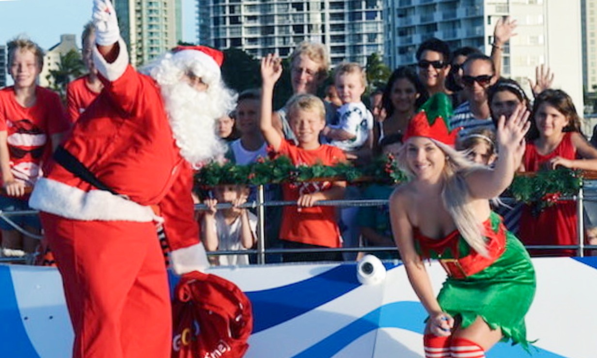 1.5 Hr Santa Kids Cruise from Surfers Paradise