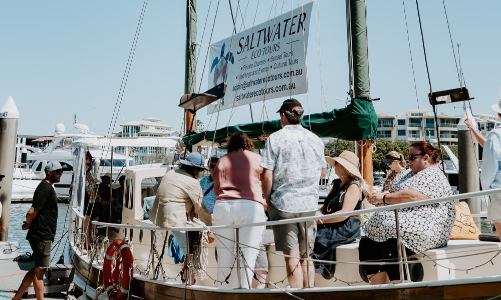 Mooloolaba Bushfood and Seafood Cruise - 2 Hours