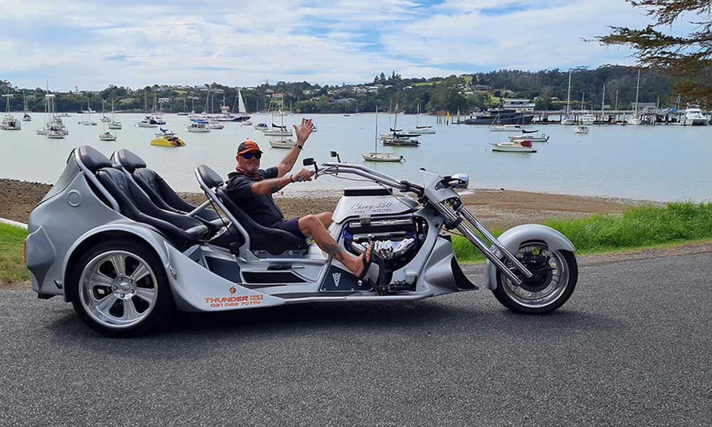 Bay of Islands Scenic and Thrill V8 Trike Tour