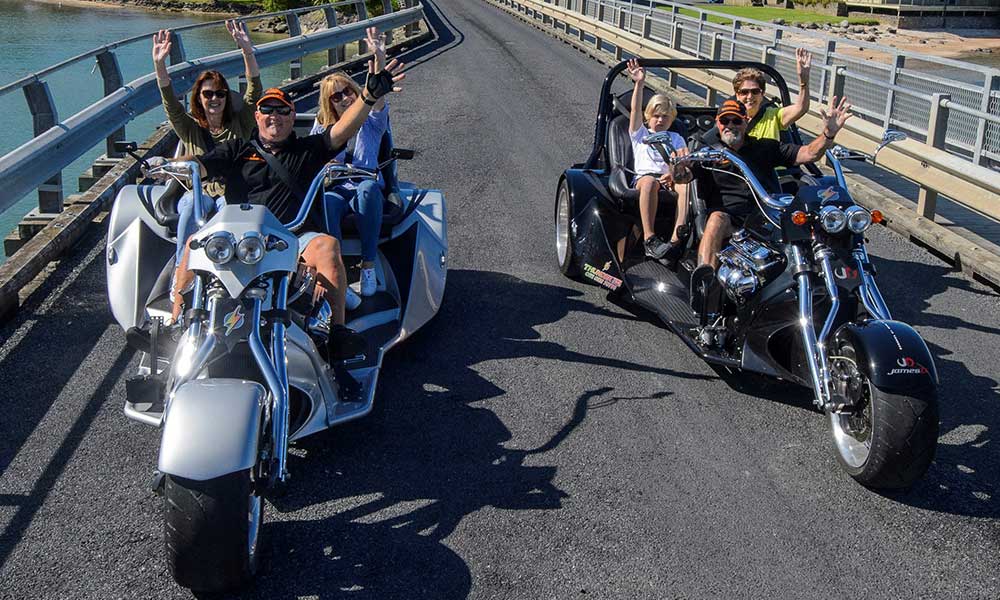 Bay of Islands Scenic V8 Trike Tour