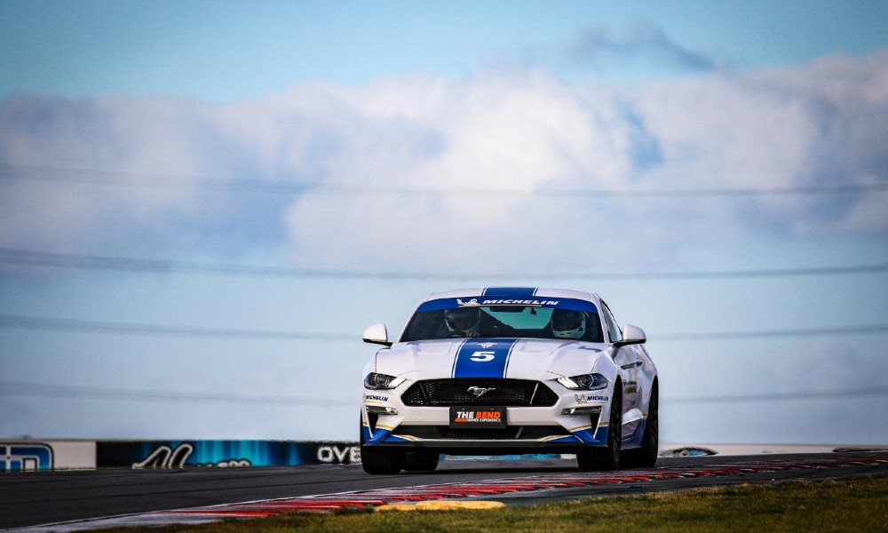 V8 Mustang Drive and Hot Lap Experience Combo - 8 Laps
