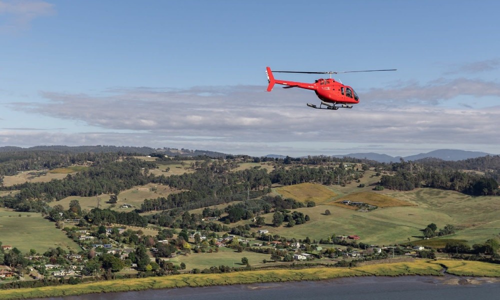 Tamar Valley Private Helicopter Flight - 35 Minutes