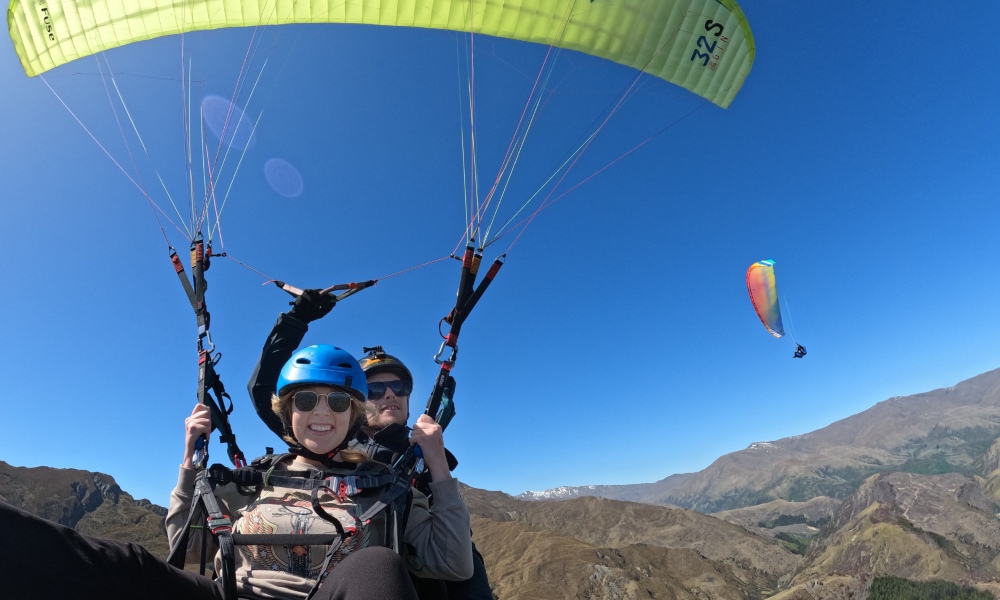 Coronet Peak Paragliding from Queenstown - 4,000ft