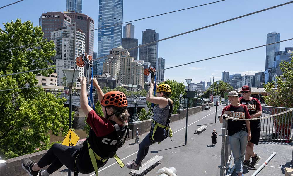 Firefly Zipline Experience - Melbourne