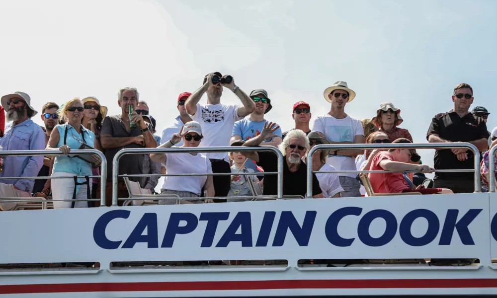 Australia Sail Grand Prix Sydney Premium Spectator Cruise with Drinks and Buffet Meal