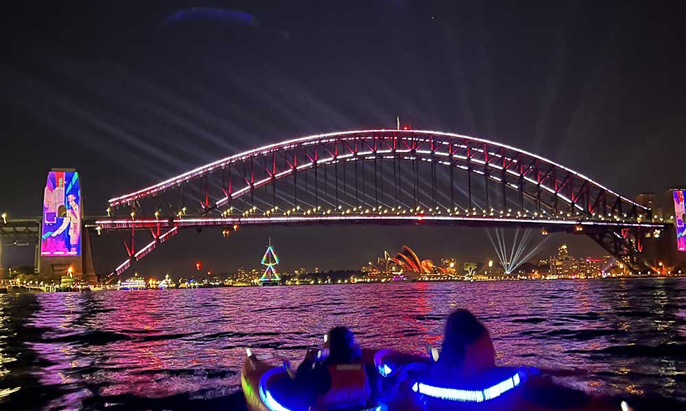 Sydney Harbour City Lights Night Kayak Tour