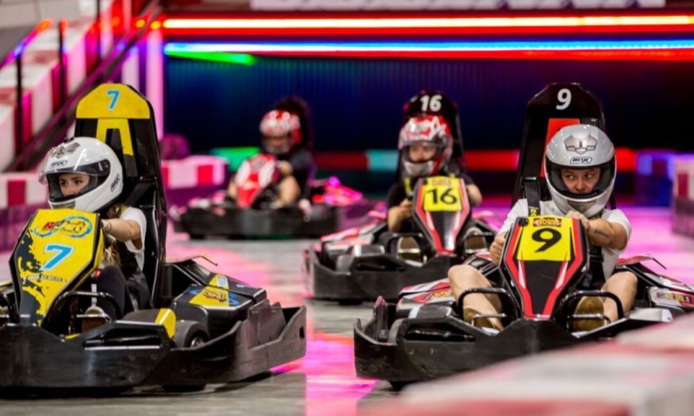 Grand Prix Go Karting at Game Over