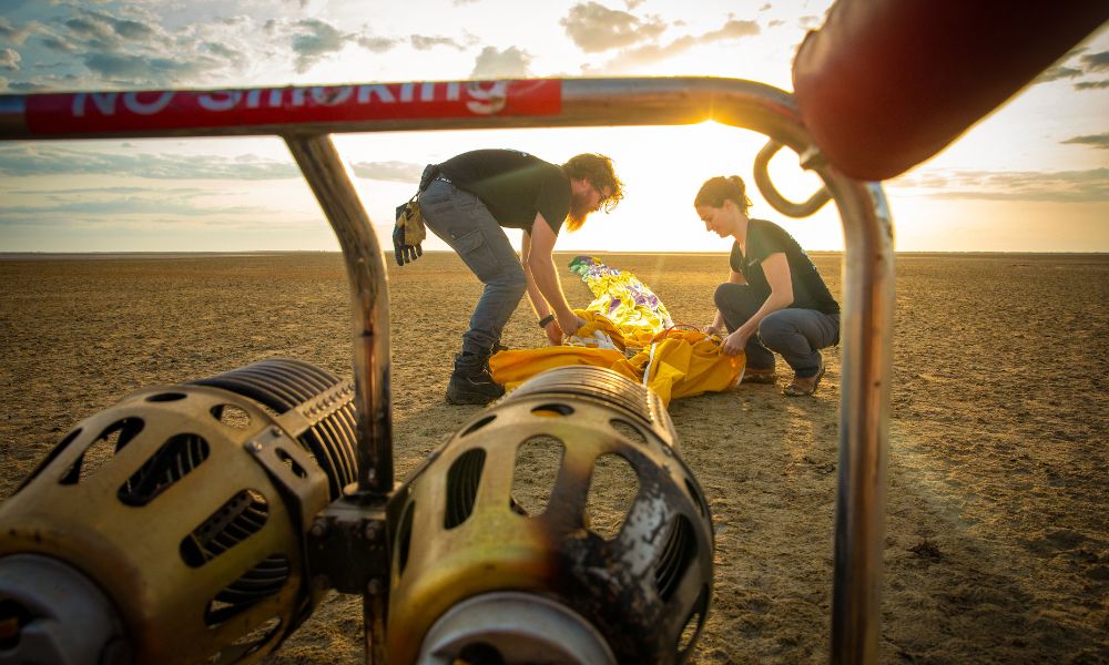 Burketown-Moungibi Hot Air Balloon Flight