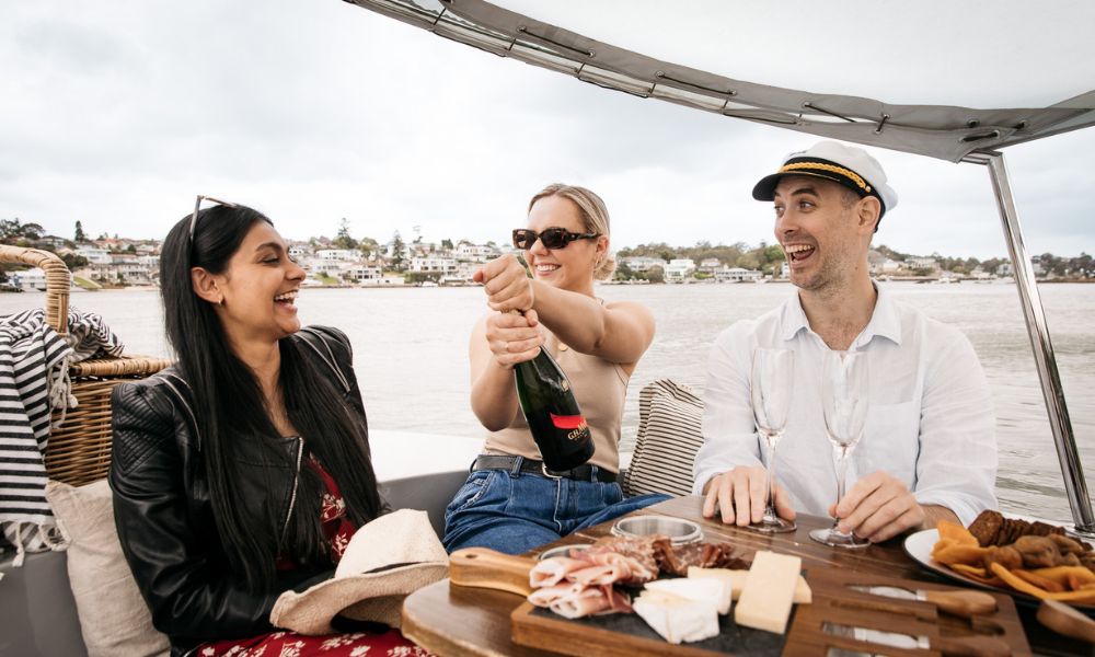Electric Picnic Boat Hire For 3 Hours - Sydney