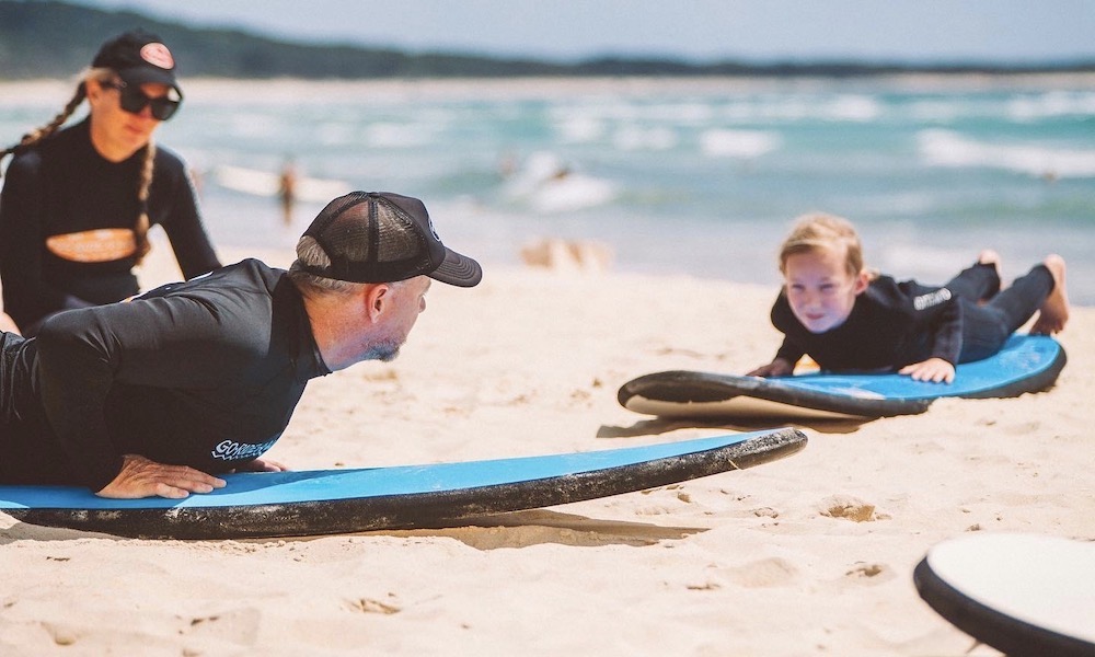 Noosa Surfing Lesson