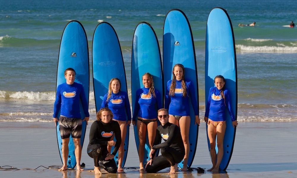 Noosa Surfing Lesson