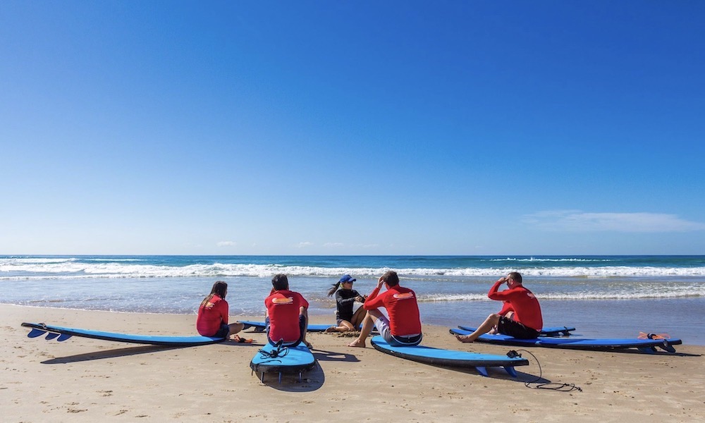Noosa Surfing Lesson