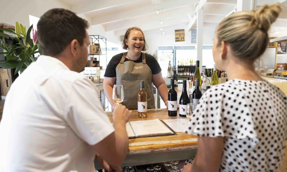 Maggie Beer's Farm Shop Experience with Glass of Wine