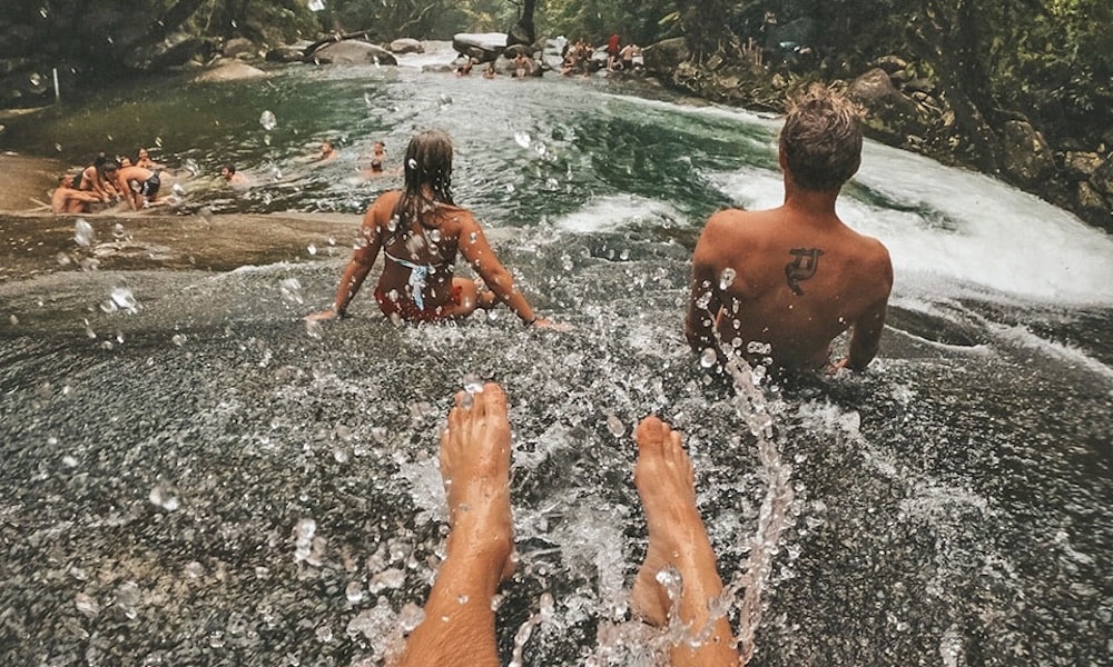 Cairns Half Day Splash & Slide Waterfalls Tour