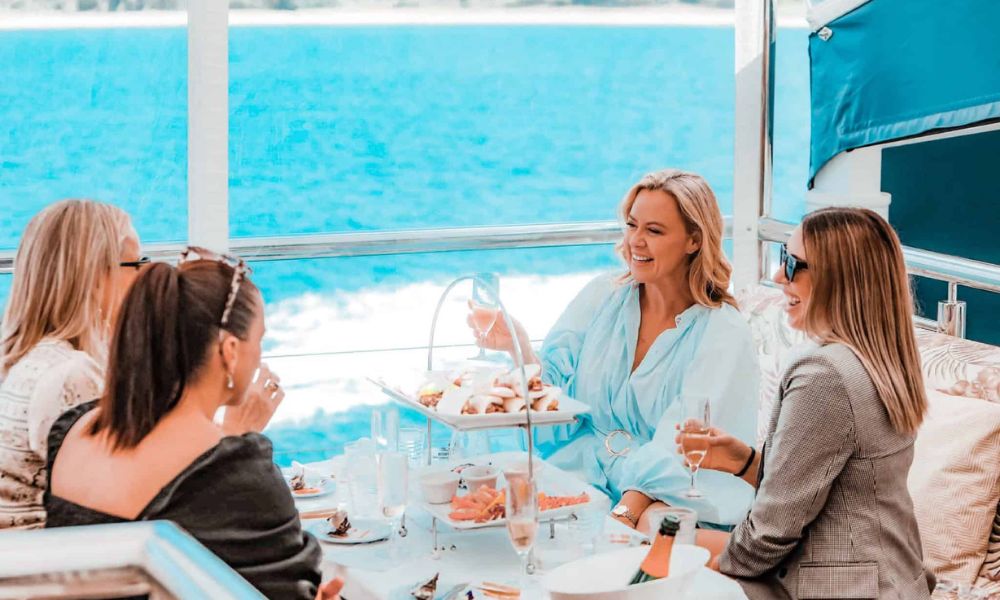 Yot Club Gold Coast Sunday Seafood Cruise VIP Deck Seating
