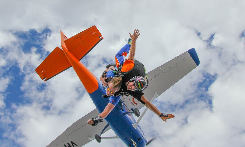 Tandem Skydive over Langhorne Creek - 12,000ft