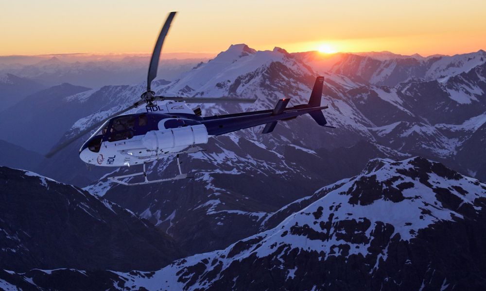 Southern Alps Sunrise Flight - 50 Minute 