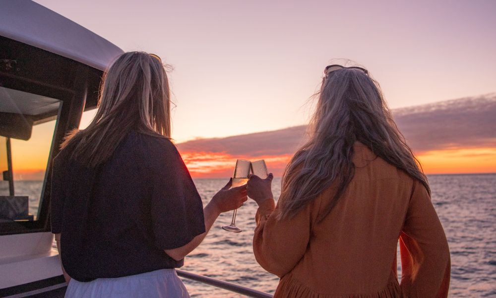 Sunset Coastal Cruise with Snubfin Dolphins from Broome | Experience Oz