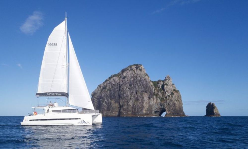 Bay of Islands Luxury Yacht Cruise with Island Stop