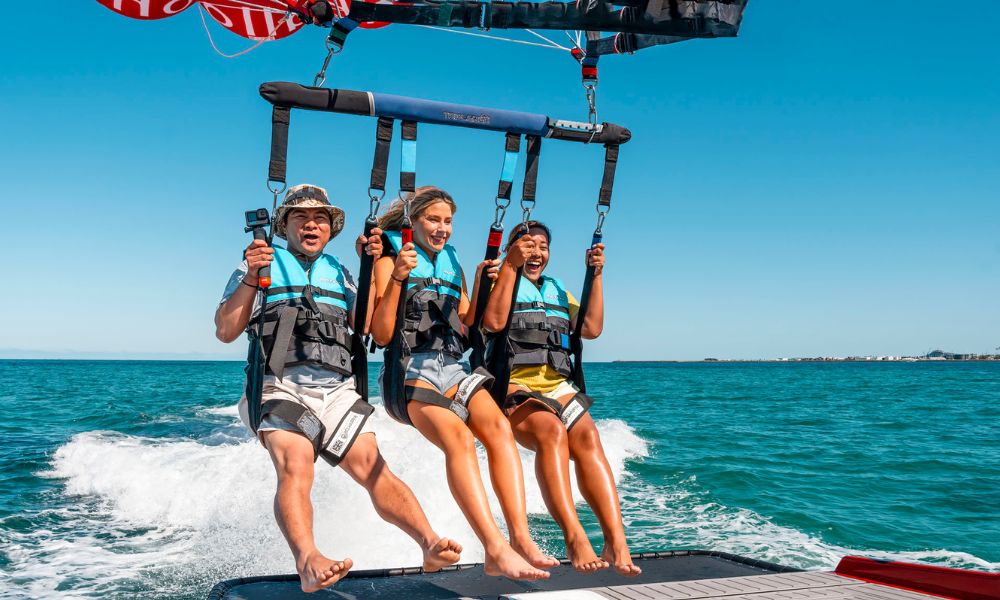 Scenic Parasail from Rottnest Island for 3