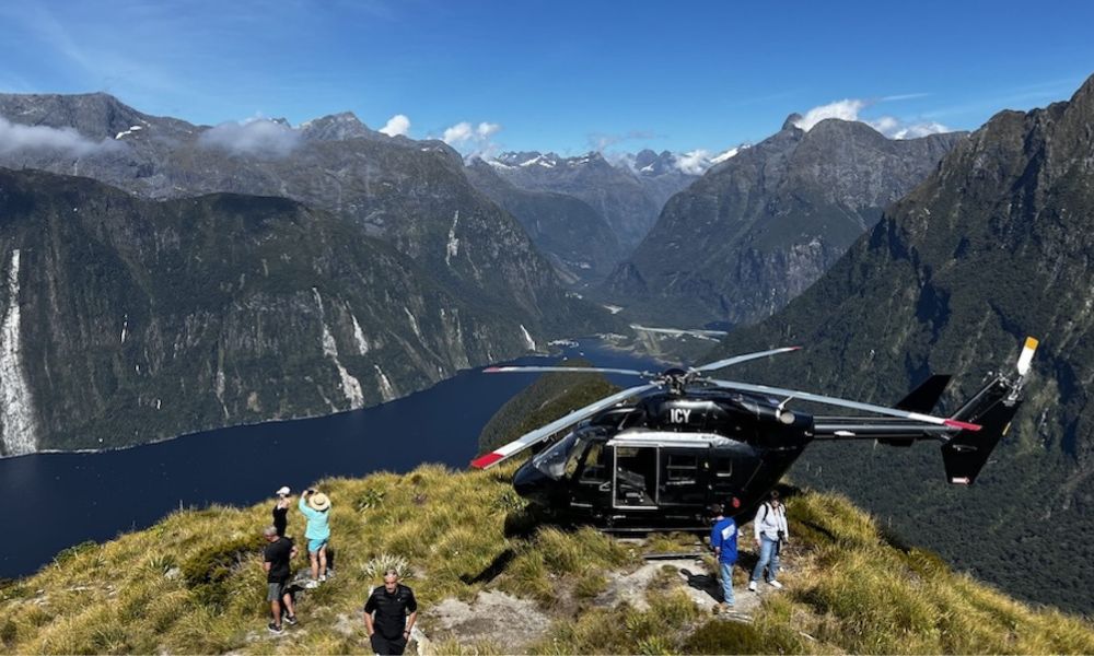 Milford Sound Express Helicopter Flight - 75 Minutes