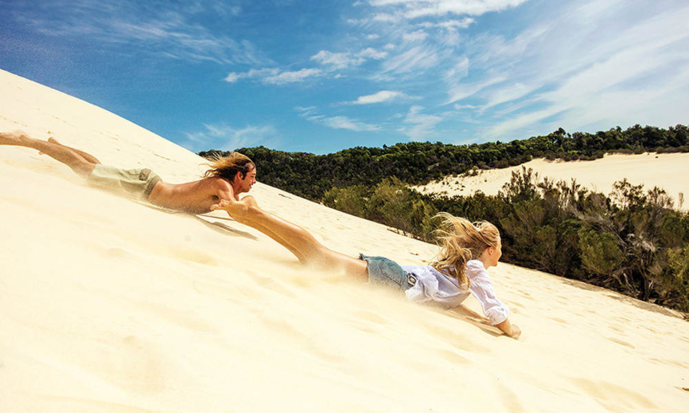 Tangalooma Island Resort Day Tour with Lunch & Wild Dolphin Feeding