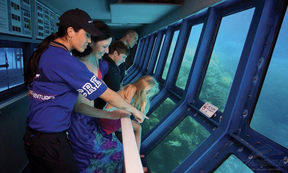 Great Barrier Reef Cruise to Great Adventures Pontoon