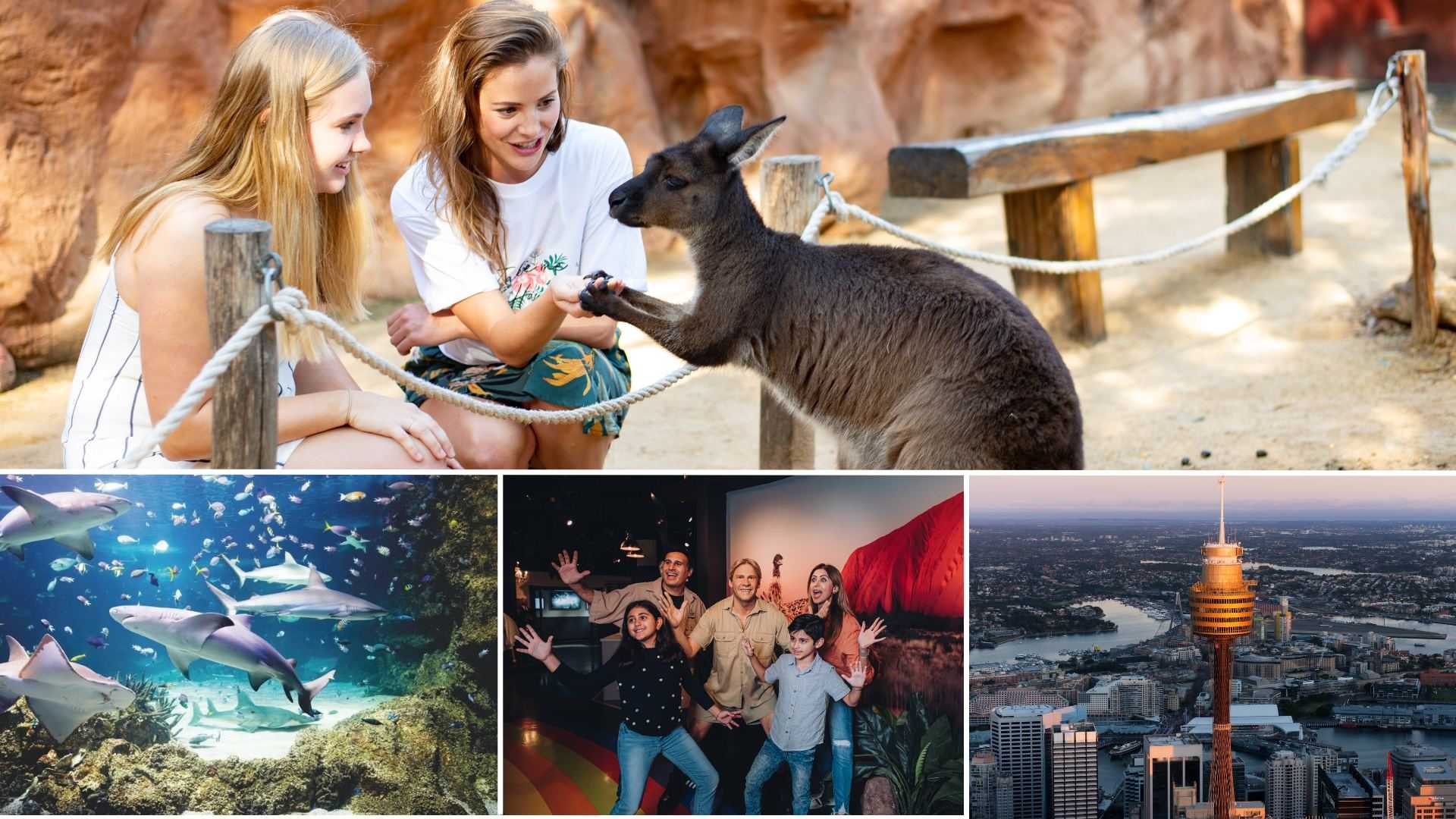 Sydney Four Attractions Combo Pass  Buy Now | Experience Oz