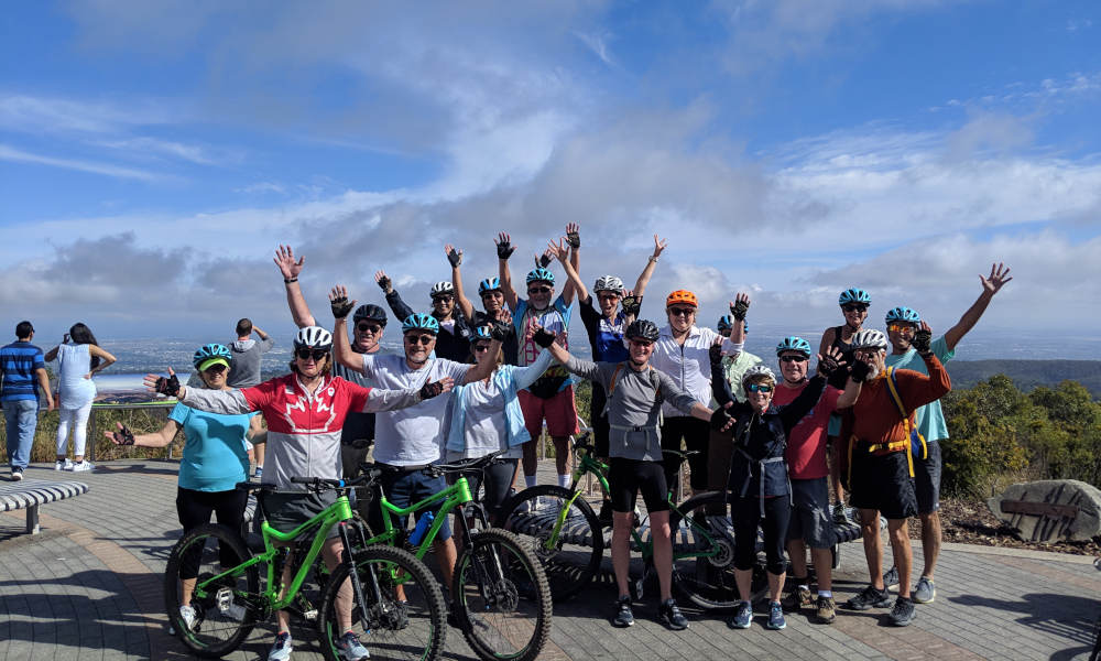 Mount Lofty Half Day Mountain Bike Tour
