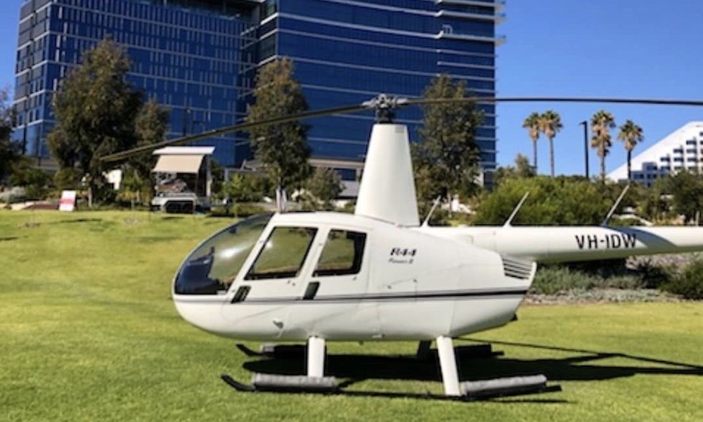 Scenic Helicopter Flight over Perth City