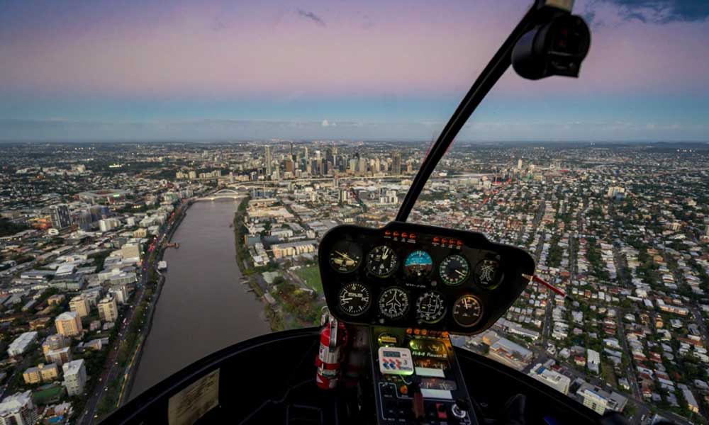 Brisbane CBD Twilight Scenic Flight