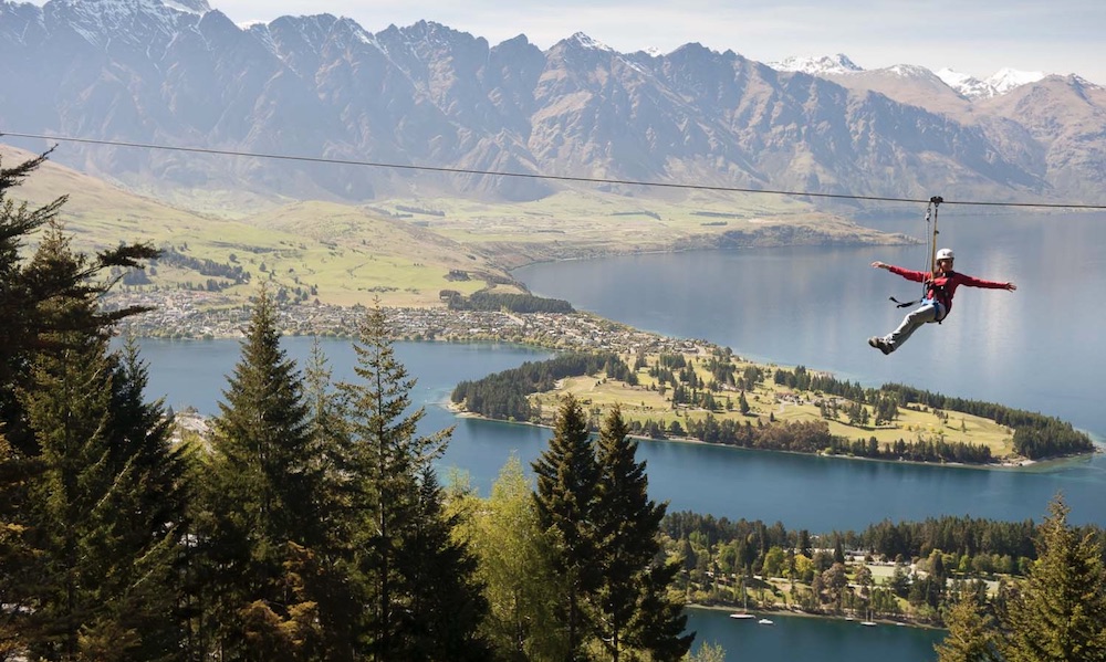 Kea Zipline Adventure Tour Queenstown New Zealand  Experience Oz