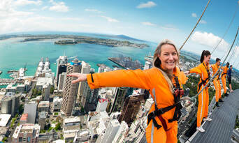 Auckland Sky Tower SkyWalk Thumbnail 2