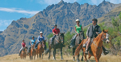 TSS Earnslaw Walter Peak High Country Farm Horseback Tour  ExOz