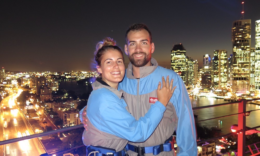 Brisbane Story Bridge Night Climb