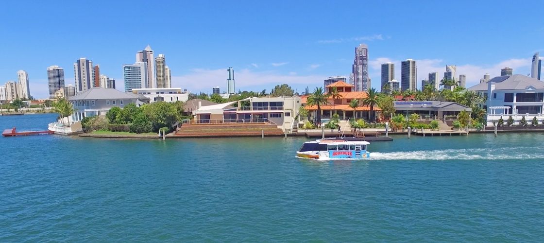 Aquaduck Gold Coast City Tour and River Cruise