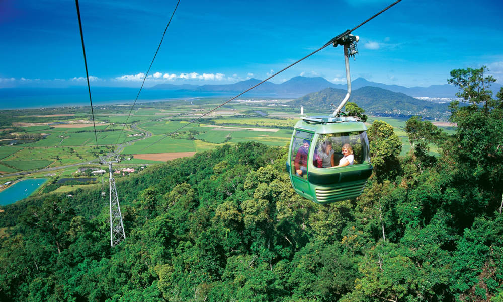 Kuranda Skyrail, Scenic Railway and Hartleys Crocodile Adventures Tour