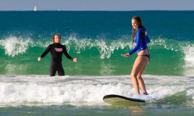 Learn to Surf on Surfers Paradise Beach