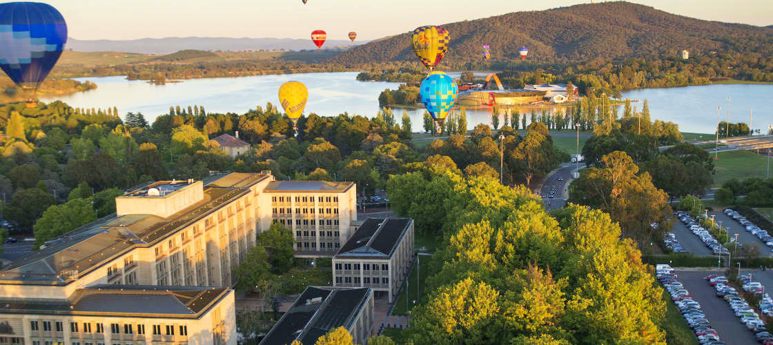 Canberra Hot Air Balloon Flight Gallery Banner 1