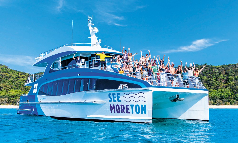 Moreton Island Dolphin and Tangalooma Wrecks Snorkelling Tour including Lunch