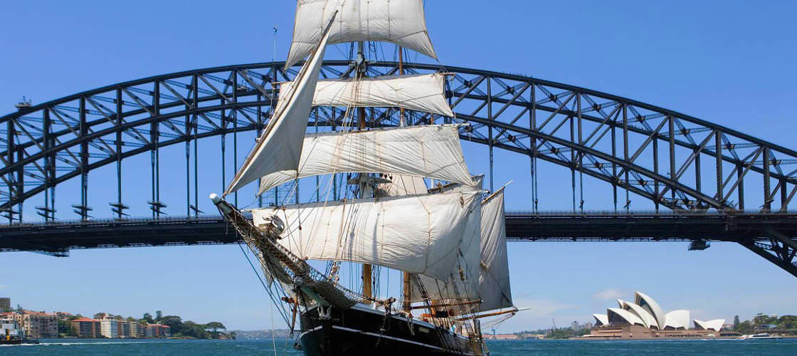 Sydney Harbour Lunch Cruise on a Sydney Tall Ship