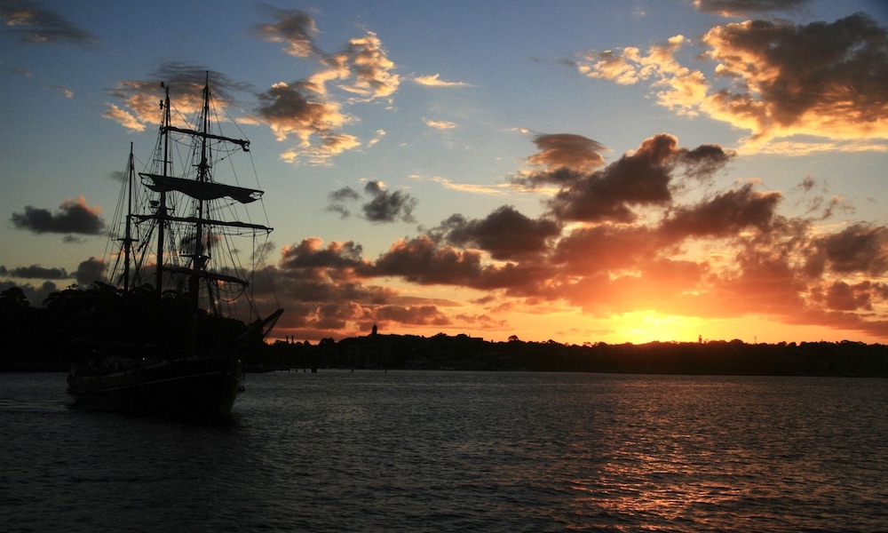 Sydney Harbour Twilight Dinner Tall Ship Cruise