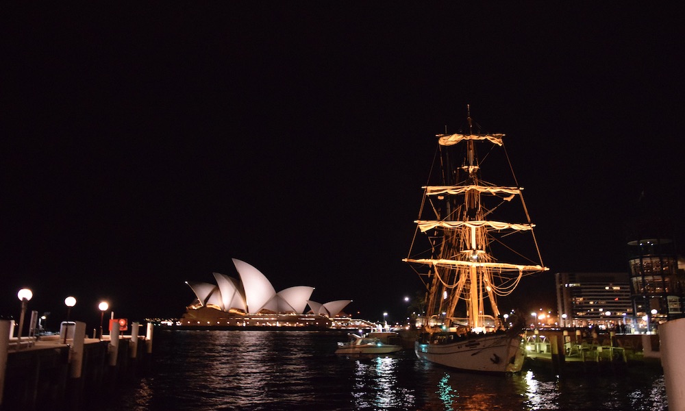 Sydney Harbour Twilight Dinner Tall Ship Cruise