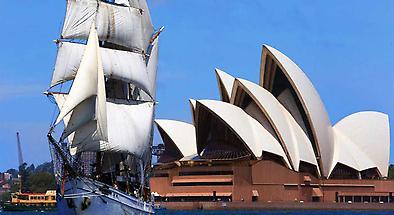 Sydney Harbour Wine and Canapes Tall Ship Sailing Cruise