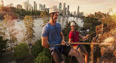 Abseiling in Brisbane City