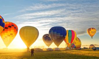 Hunter Valley 1-hour Hot Air Balloon Flight Thumbnail 1
