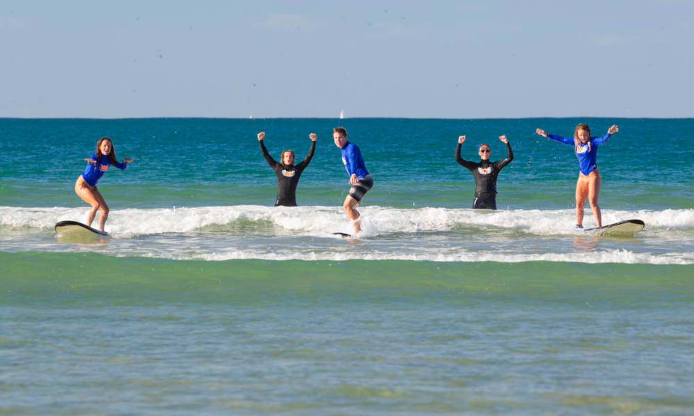 Learn to Surf at Broadbeach