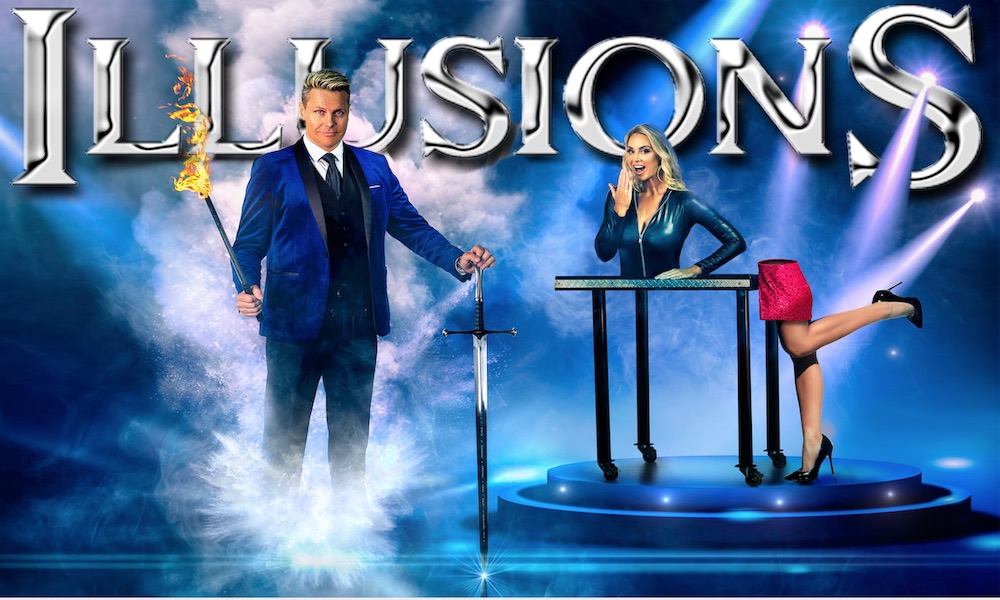 Illusions Magic Show masthead way hope island QLD 4212