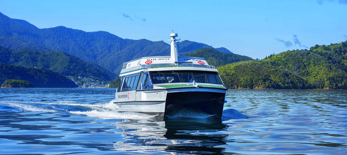 Marlborough Sounds Mail Boat Cruise from Picton